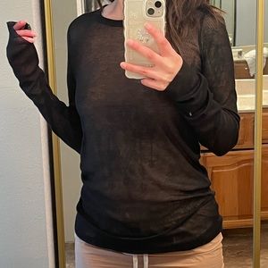 Rick Owens Strobe SS22 long sleeve mesh top!